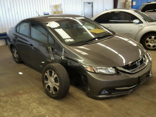 19XFB4F2XDE000380 - 2013 HONDA CIVIC GRAY photo 1