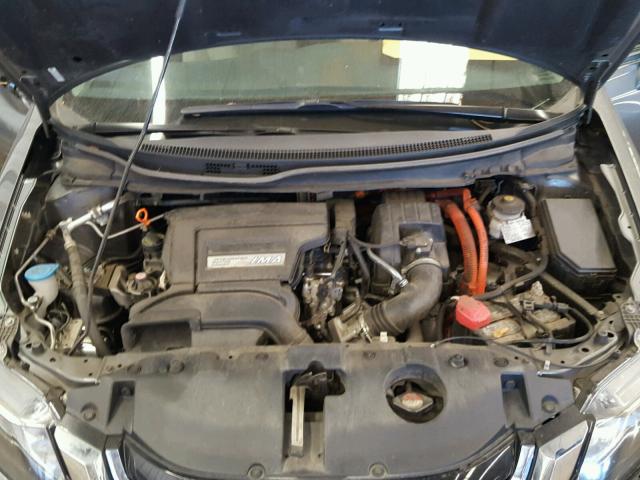 19XFB4F2XDE000380 - 2013 HONDA CIVIC GRAY photo 7