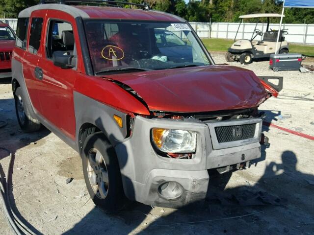 5J6YH17583L003261 - 2003 HONDA ELEMENT ORANGE photo 1