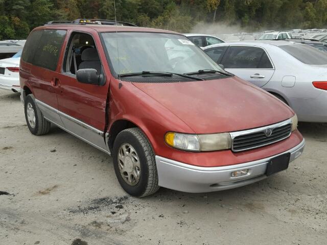 4M2DV11W3TDJ11709 - 1996 MERCURY VILLAGER RED photo 1