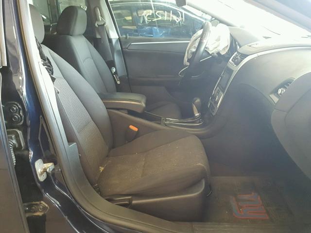 1G1ZH57B69F118089 - 2009 CHEVROLET MALIBU 1LT BLUE photo 5