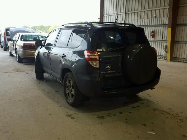 2T3ZF4DV7AW039653 - 2010 TOYOTA RAV4 BLACK photo 3