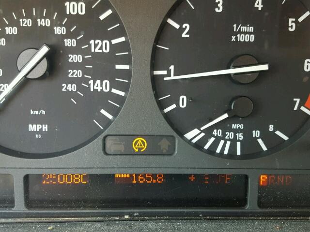 WBADT43412GY41184 - 2002 BMW 525 I AUTO BLACK photo 8