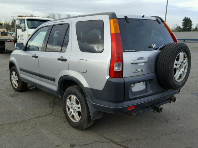 JHLRD78844C050065 - 2004 HONDA CR-V EX SILVER photo 3