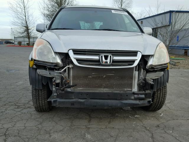 JHLRD78844C050065 - 2004 HONDA CR-V EX SILVER photo 9