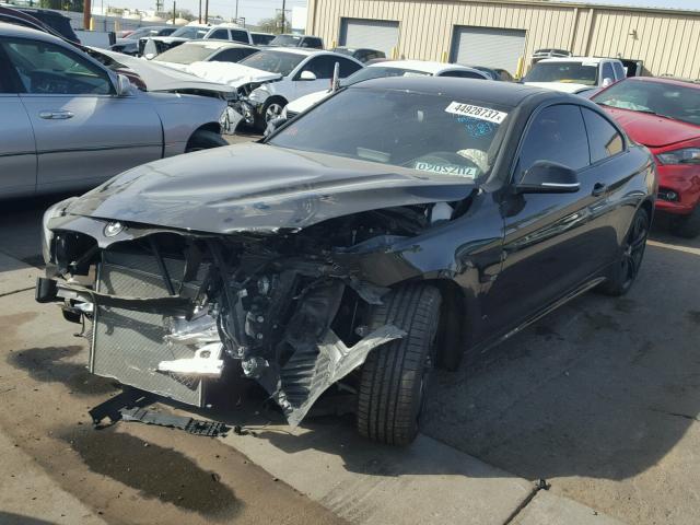 WBA4P1C51HK522076 - 2017 BMW 440I Noir photo 2