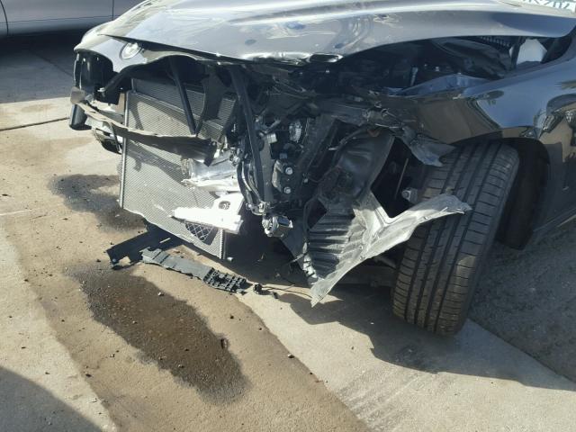 WBA4P1C51HK522076 - 2017 BMW 440I Noir photo 9