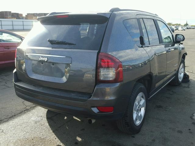 1C4NJCBA2ED800681 - 2014 JEEP COMPASS SP CHARCOAL photo 4