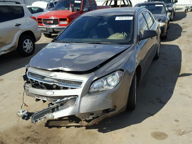 1G1ZB5E18BF325438 - 2011 CHEVROLET MALIBU LS GRAY photo 2