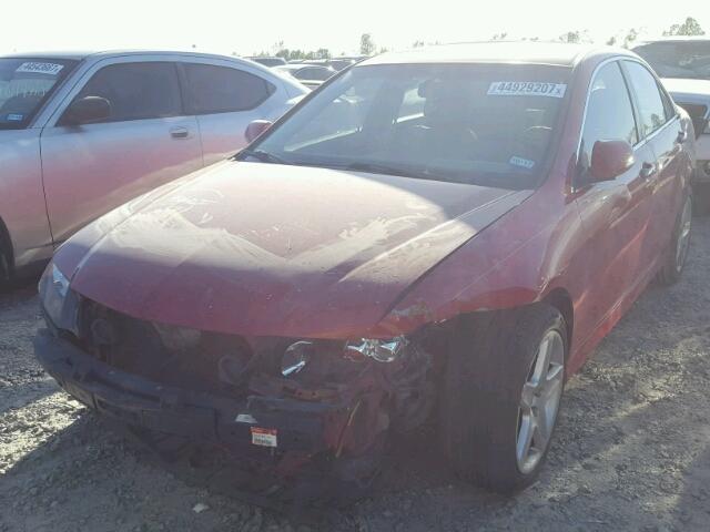 JH4CL96897C000804 - 2007 ACURA TSX RED photo 2