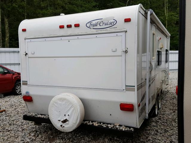 4WY200L2331021502 - 2003 TRAIL KING CRUISER WHITE photo 4