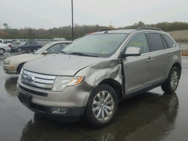 2FMDK49C78BA74733 - 2008 FORD EDGE LIMIT GRAY photo 2