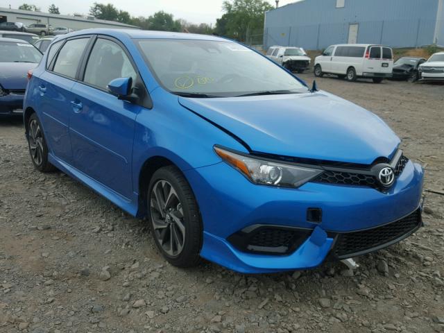 JTNKARJE6HJ552687 - 2017 TOYOTA COROLLA IM BLUE photo 1