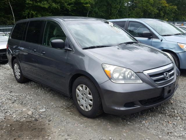 5FNRL38267B093849 - 2007 HONDA ODYSSEY LX GRAY photo 1