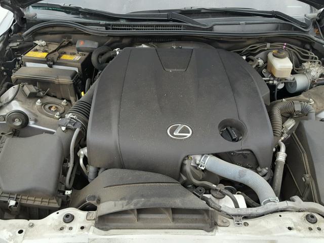 JTHBF1D24E5009933 - 2014 LEXUS IS 250 GRAY photo 7