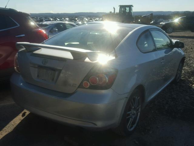 JTKDE167X80268958 - 2008 TOYOTA SCION TC 银色 照片 4
