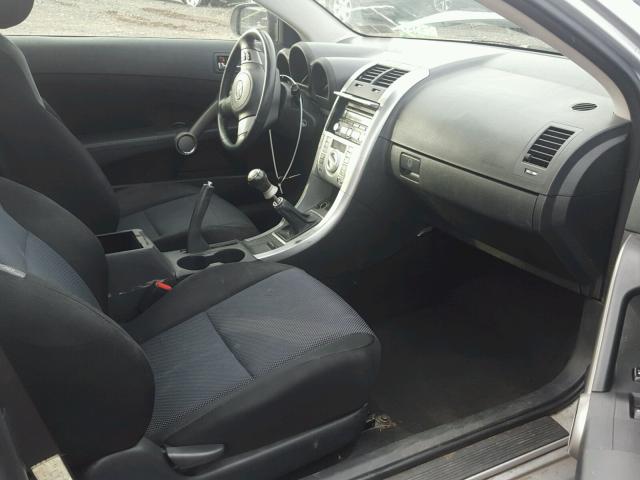JTKDE167X80268958 - 2008 TOYOTA SCION TC 银色 照片 5