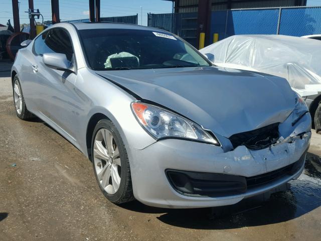 KMHHT6KD9CU077908 - 2012 HYUNDAI GENESIS CO SILVER photo 1