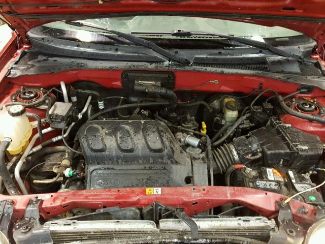 1FMYU93163KC76199 - 2003 FORD ESCAPE XLT RED photo 7