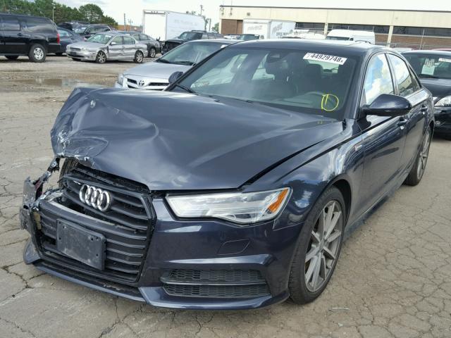 WAUHGAFC2GN145797 - 2016 AUDI A6 PRESTIG BLACK photo 2