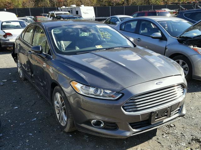 3FA6P0SU2GR231567 - 2016 FORD FUSION TIT GRAY photo 1