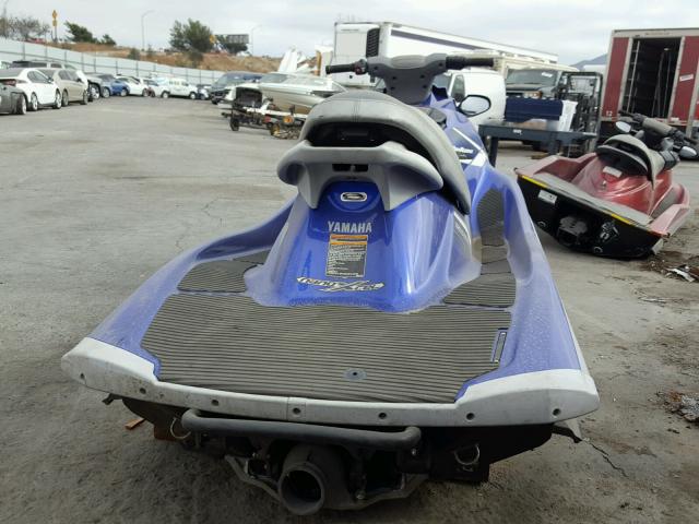 YAMA2550C111 - 2011 YAMAHA VXR BLUE photo 4