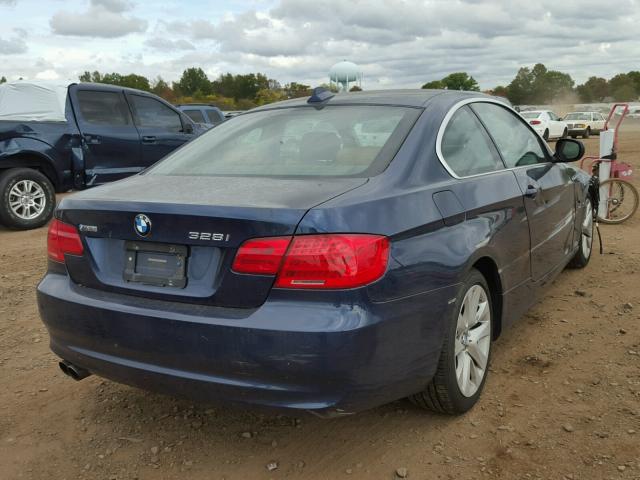 WBAKF5C50BE586438 - 2011 BMW 328 XI SUL BLUE photo 4