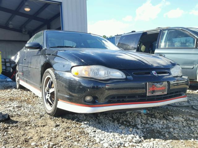 2G1WX15K429260232 - 2002 CHEVROLET MONTE CARL BLACK photo 1