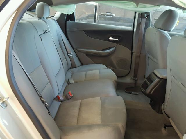 2G11Z5SL4F9106814 - 2015 CHEVROLET IMPALA LS BEIGE photo 6