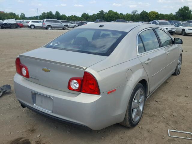 1G1ZC5E10BF385579 - 2011 CHEVROLET MALIBU 1LT GOLD photo 4