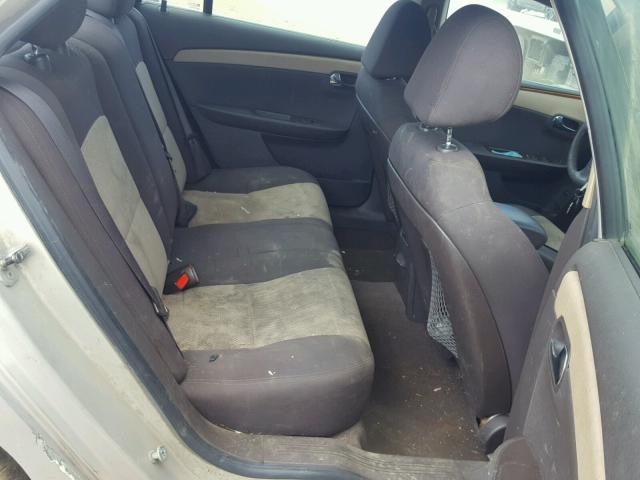 1G1ZC5E10BF385579 - 2011 CHEVROLET MALIBU 1LT GOLD photo 6