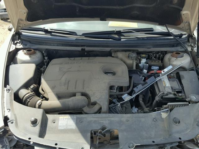 1G1ZC5E10BF385579 - 2011 CHEVROLET MALIBU 1LT GOLD photo 7