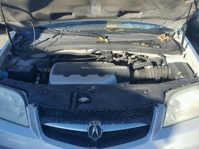 2HNYD18283H512148 - 2003 ACURA MDX SILVER photo 7