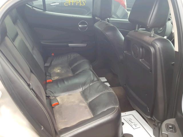 2G2WC58C081168173 - 2008 PONTIAC GRAND PRIX SILVER photo 6