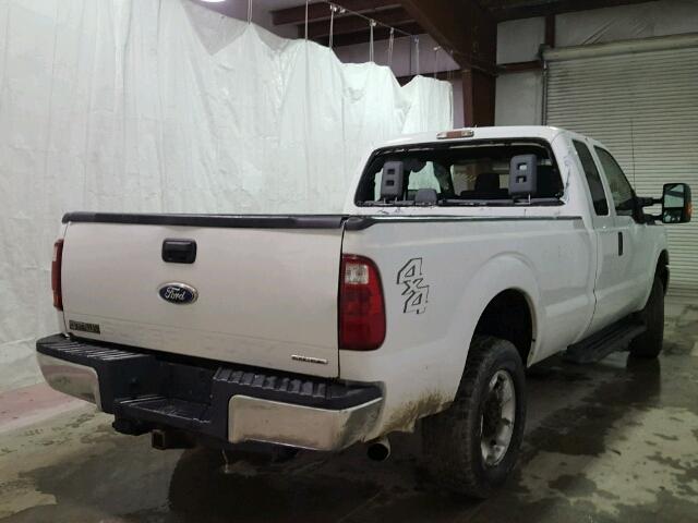 1FT7X2B69CEB60358 - 2012 FORD F250 SUPER WHITE photo 4