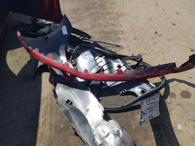 5YJSA1E23HF190346 - 2017 TESLA MODEL S RED photo 9