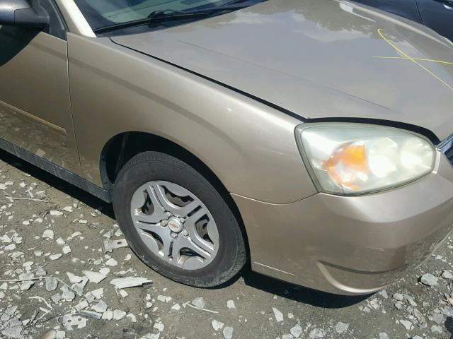 1G1ZS57F07F248287 - 2007 CHEVROLET MALIBU LS Bej foto 9