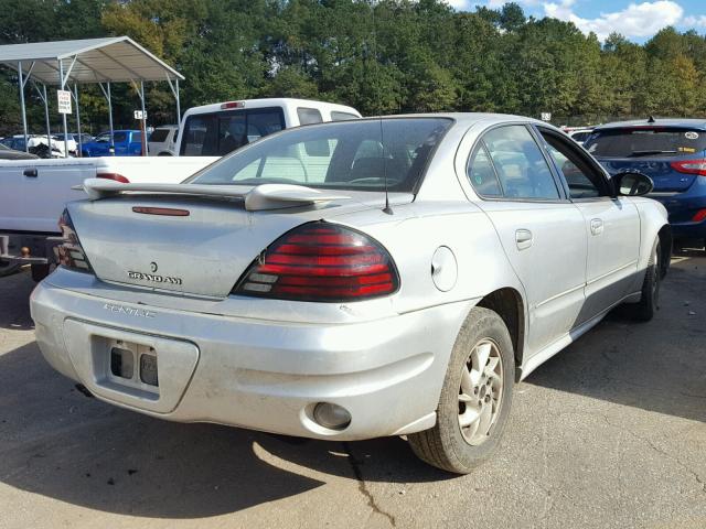 1G2NF52E54M607640 - 2004 PONTIAC GRAND AM SILVER photo 4