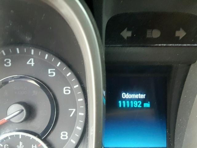 1G11C5SL8EF177134 - 2014 CHEVROLET MALIBU 1LT შავი ფოტო 8