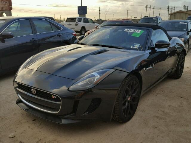 SAJWA6FUXG8K27097 - 2016 JAGUAR F-TYPE S BLACK photo 2