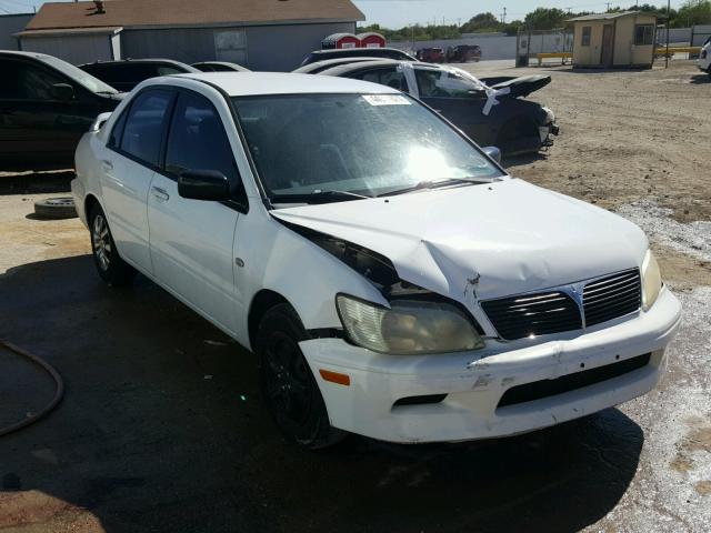 JA3AJ26E13U104797 - 2003 MITSUBISHI LANCER ES WHITE photo 1