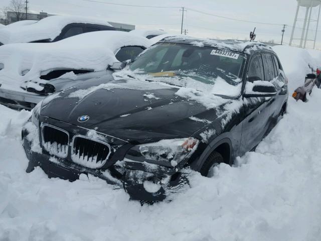 WBAVL1C54FVY27342 - 2015 BMW X1 XDRIVE2 BLACK photo 2