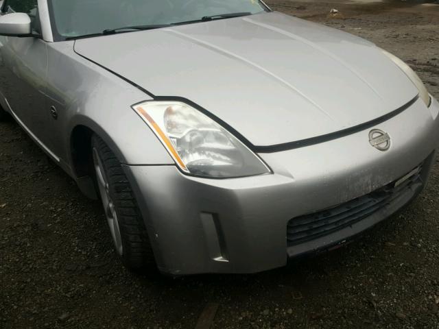 JN1AZ36A75M751000 - 2005 NISSAN 350Z ROADS SILVER photo 9