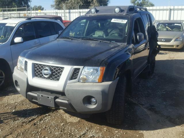 5N1AN0NW2DN818577 - 2013 NISSAN XTERRA X BLACK photo 2