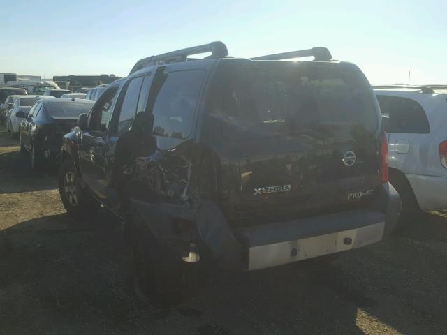 5N1AN0NW2DN818577 - 2013 NISSAN XTERRA X BLACK photo 3