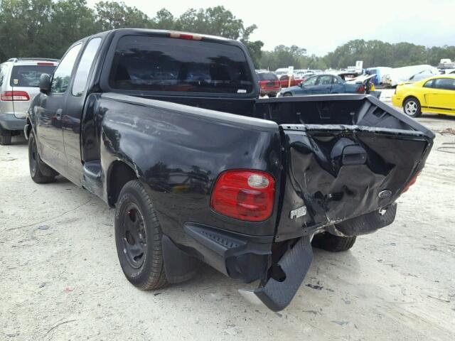 2FTRX07W9YCA27022 - 2000 FORD F150 BLACK photo 3