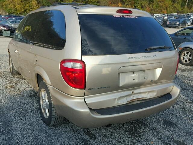 2D4GP44LX6R649988 - 2006 DODGE GRAND CARA BEIGE photo 3