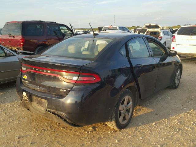 1C3CDFBB2FD275734 - 2015 DODGE DART SXT BLUE photo 4