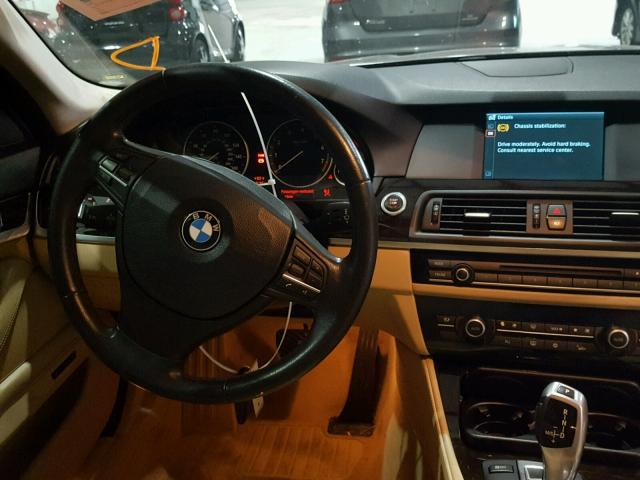 WBAFR1C51BC742774 - 2011 BMW 528 I SILVER photo 9