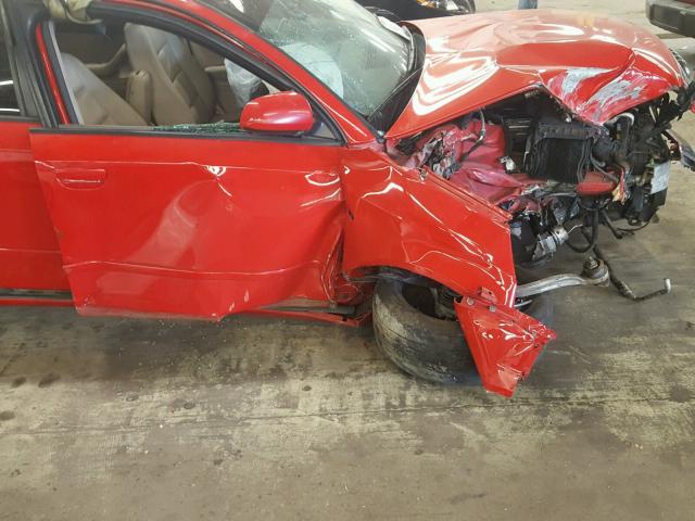 WAULC68E65A052870 - 2005 AUDI A4 1.8T QU RED photo 9